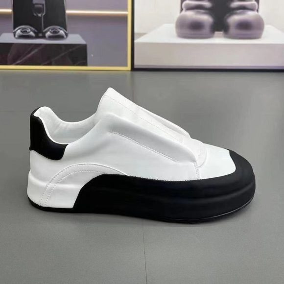 Genuine Leather Slip-on Breathable Running Casual Shoes - Image 4