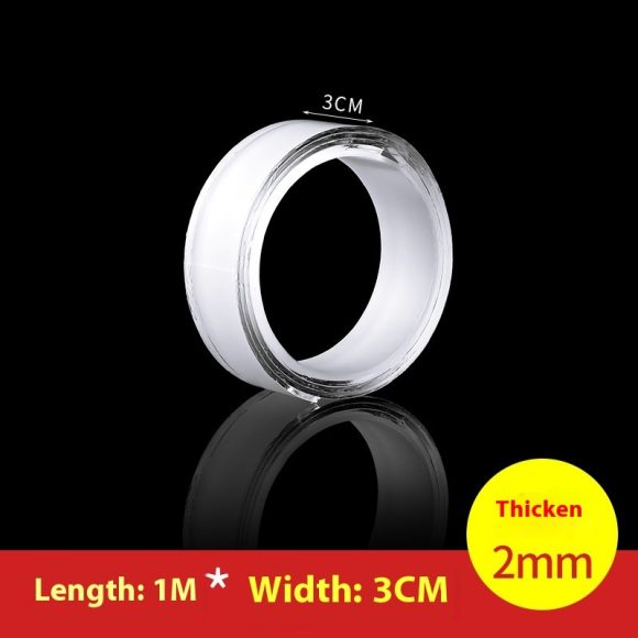 Non-marking Nano Magic Tape Non-slip Patch Strong Double-sided Adhesive Tape - Image 5