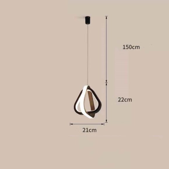 Bedside Chandelier Bedroom Dining Room Bar Long Line Single Head - Image 7