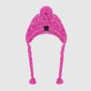 Fur Ball Warm And Windproof Fluffy Ball Knitting Method Dog Fighting Hat - Image 5