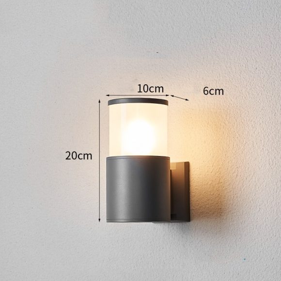 Outdoor Waterproof LED Corridor Modern Simple Wall Lamp - Image 6