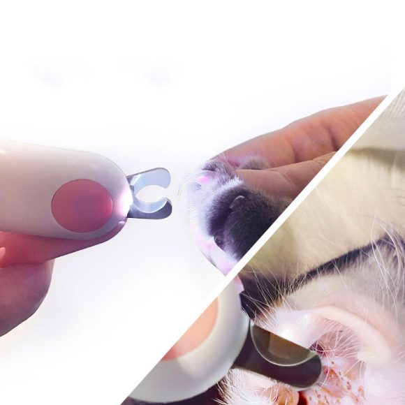 LED Illuminating Line Pet Mini ABS Nail Trimmer - Image 5