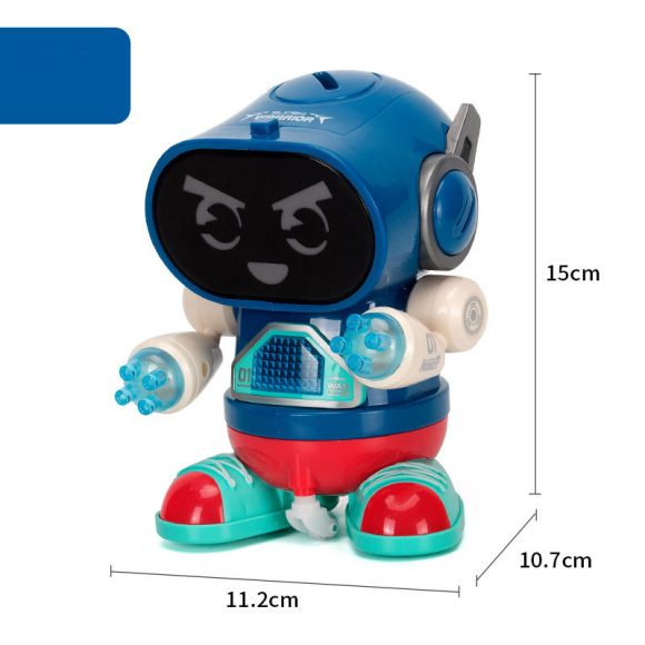 Electric Rock Robot, Music, Light, Automatic Walking, Swinging And Dancing Robot, Children's Toys - Image 3