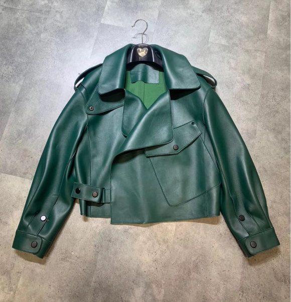 New Genuine Leather Clothes Women's Jacket Sheepskin Loose-fitting Short Coat - Image 3