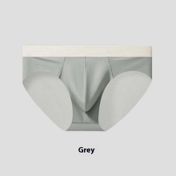 Men's Ice Silk Seamless Briefs Nude Feel Sports Style - Image 3