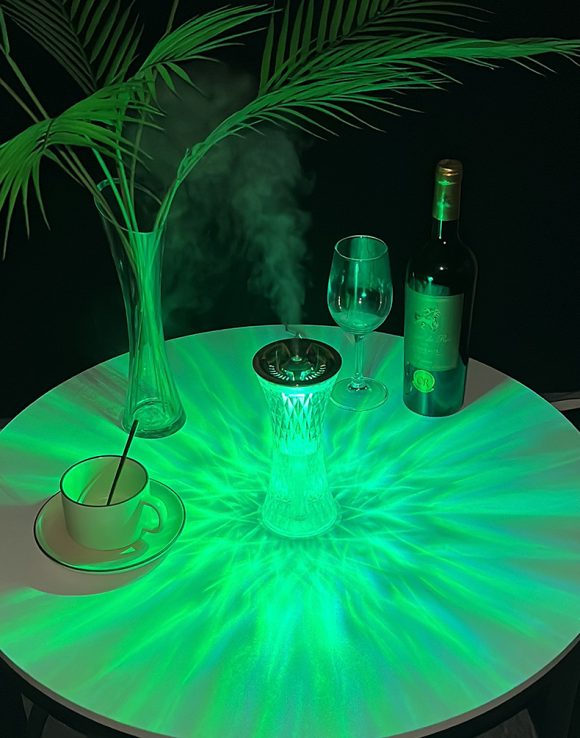 Wild Waist Humidifier Desktop Atomizer Romantic Atmosphere Lamp Crystal Lamp Night Light - Image 3