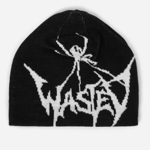 Knitted Hat Spider Embroidered Knitted Autumn Winter Hat Y2g Street Warm - Image 5