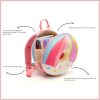 Kindergarten School Bag Donut Early Education Training Institution Children Backpack - Image 4