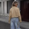European And American Fallwinter Jacket Jacket Casual Temperament Double Breasted Top - Image 2