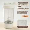 400ML 14oz Electric Protein Powder Mixing Cup Automatic Shaker Mixer Shake Bottle Milk Coffee Blender Kettle Fro Gym 1200mAh - Image 5