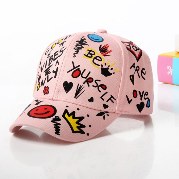 Casual Graffiti Baseball Hat - Image 4