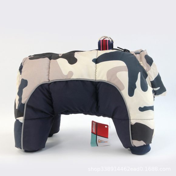 Pet Dog Winter Clothes Thick Warm Down Jacket Teddy Cotton Coat - Image 8