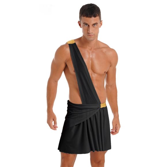 Men's Ancient Greek God Gladiator Cosplay Costume - Image 3