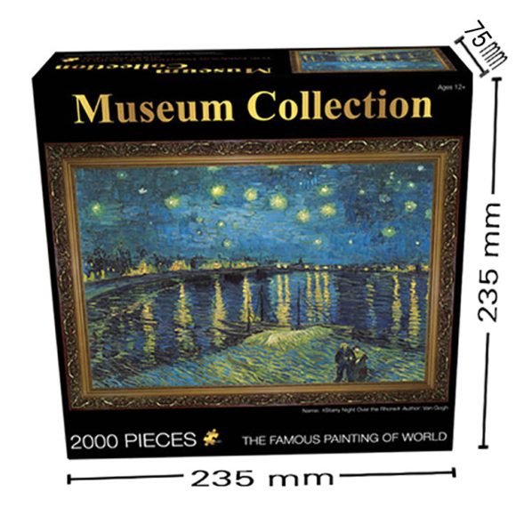 Puzzle Ideas Flat 2000 Pieces Jigsaw Oil Painting - Image 6