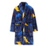 Children's Autumn And Winter Flannel Pajamas Home Clothes Boys And Girls - Image 10