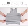 Men's Vest Cotton Slim Fit Sports Bottoming Shirt Breathable Stretch Underwear - Image 10