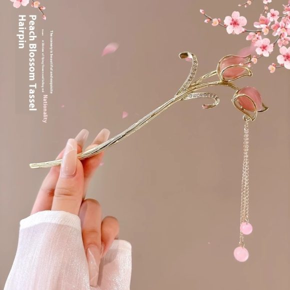 Hairpin Han Chinese Clothing Hair Clasp Updo Hair Accessories - Image 6