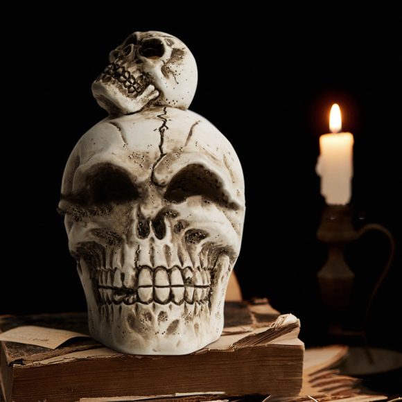 Resin Crafts Halloween Decorations Home Skull Aromatherapy Home Decor - Image 3