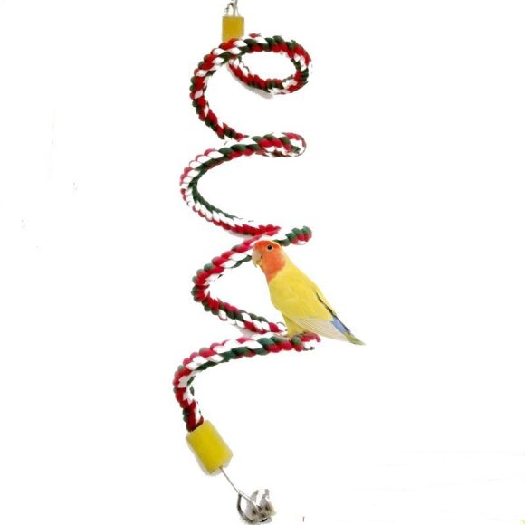 Parrot Bird With Toy Supplies Swing Ring Aerial Ladder Climbing Ladder - Image 9