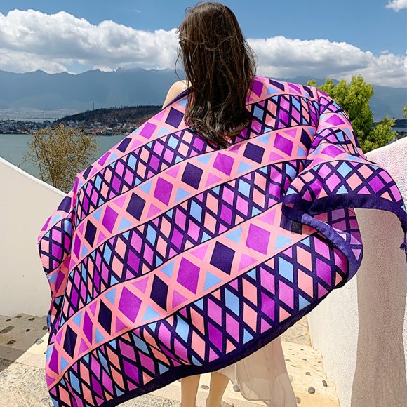 Sanya Seaside Holiday Shawl Scarf Scarf Women's Summer Travel - Image 6