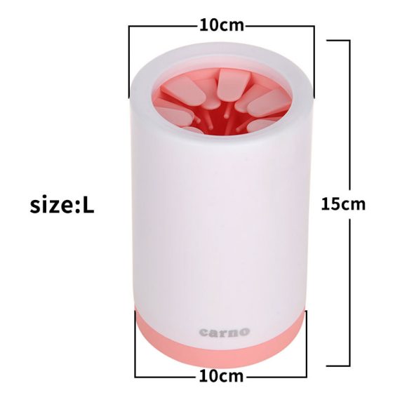 Portable Pet Paw Cleaner Cup Soft Silicone Comb - Image 6
