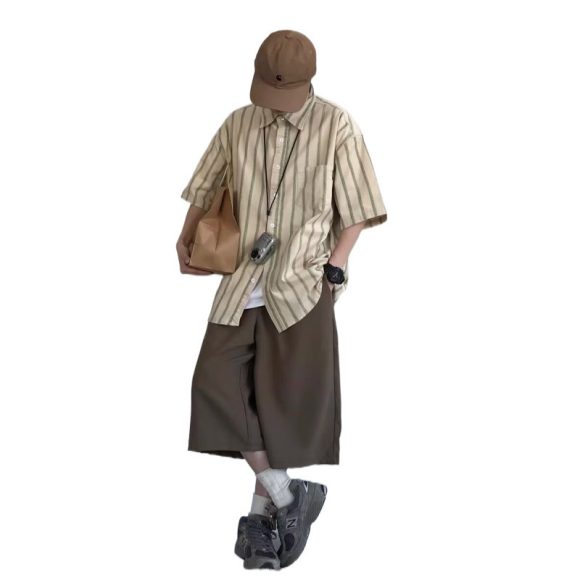 Loose High-grade Trendy Suit Pants - Image 4
