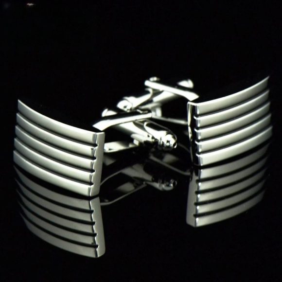 Metal Cufflinks French Shirt Cuff Buttons - Image 3