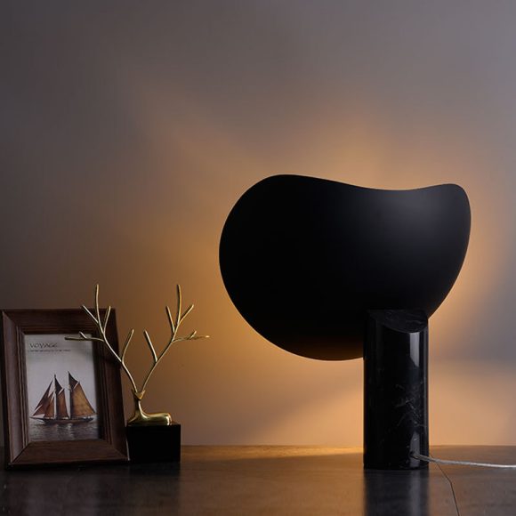 Postmodern Nordic Creative Hardware Tea Restaurant Table Lamp American Designer Model Room Bedroom Study Decorative Table Lamp - Image 4