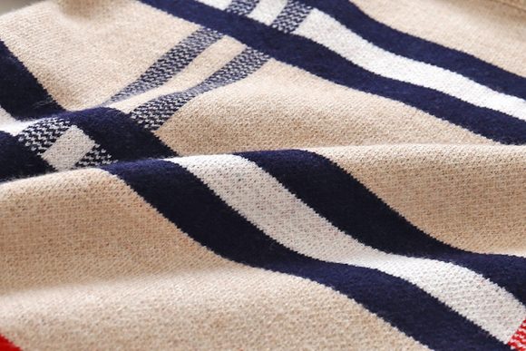 Boys plaid jacquard sweater - Image 3