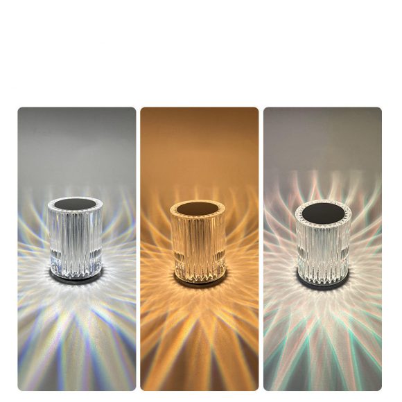 Crystal Lamp Acrylic Creative Lines Small Night Lamp - Image 5