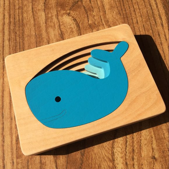 Children's Big Animal Multi-layer Thickened Wooden Puzzle Toy - Image 7