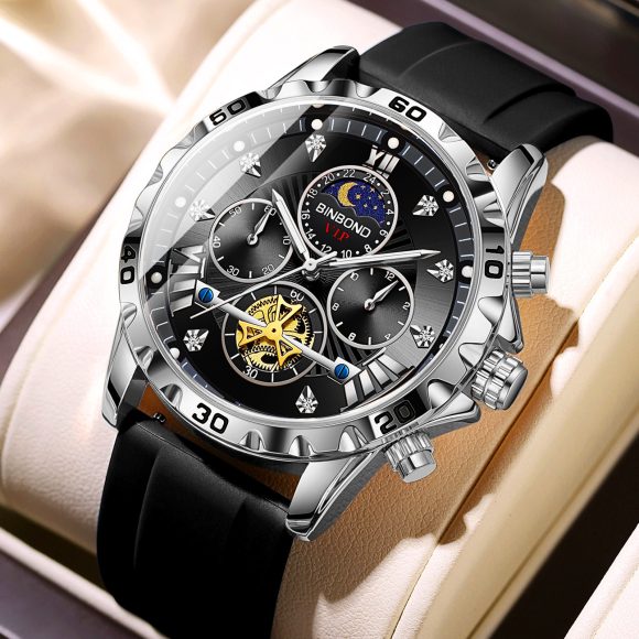 Waterproof Luminous Camel Flywheel Men's Student Korean Fashion Internet Celebrity Quartz Watch - Image 9