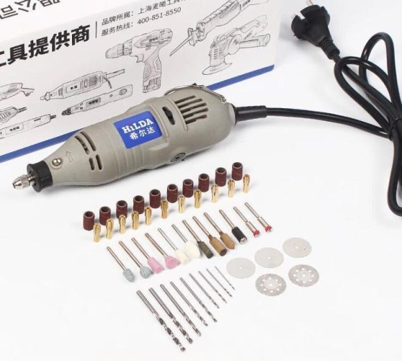 Small jade wood carving miniature grinding machine - Image 6
