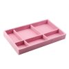 Jewelry storage box flannel earrings jewelry box storage box - Image 2