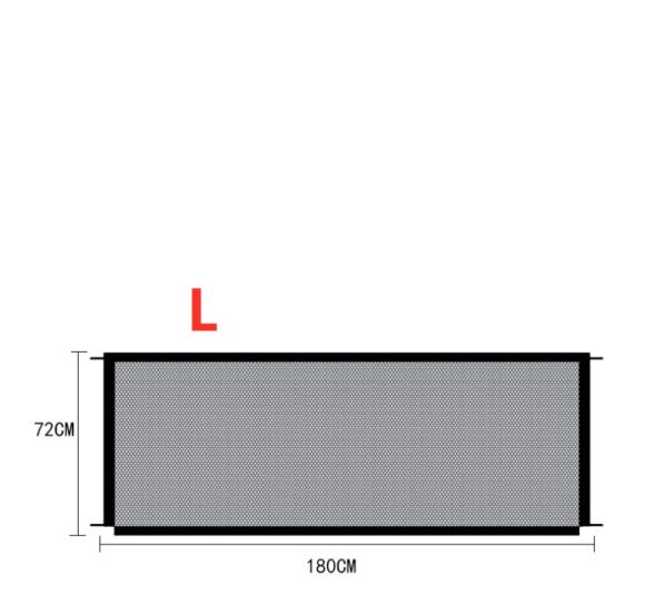 Pet Protection Fence Nylon Foldable Dog Isolation - Image 2