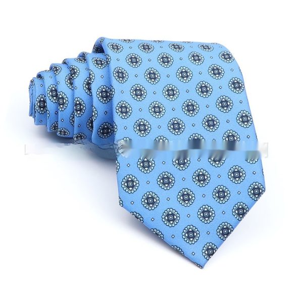 Business Polyester Men's Printed Workplace Tie - Image 8
