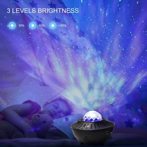 led bluetooth music projector light - Image 8