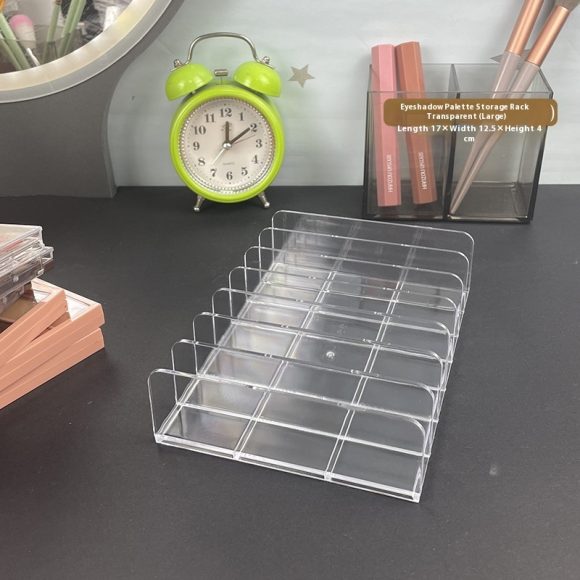 Plastic Transparent Cosmetics Storage Box - Image 9