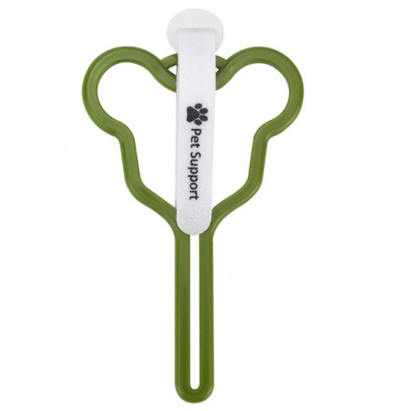 Pet Poop Bag Holder Hands-free Fixed Clip Dog Walking Cleaning Supplies Pet Cat Dog Poop Bag Dispenser Velcro Color Random - Image 2