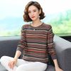 Striped Sweater Thin Bottoming Shirt - Image 3