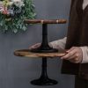 Solid wood tray dessert cake stand - Image 5