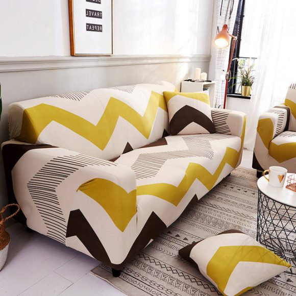 Printed sofa cushion sofa cover sofa cover - Image 7