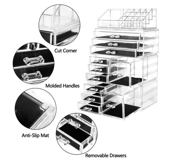 Household Fashion Cosmetics Storage Box - Image 3