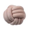 Knotted Plush Ball Design Round Throw Pillow - Image 8