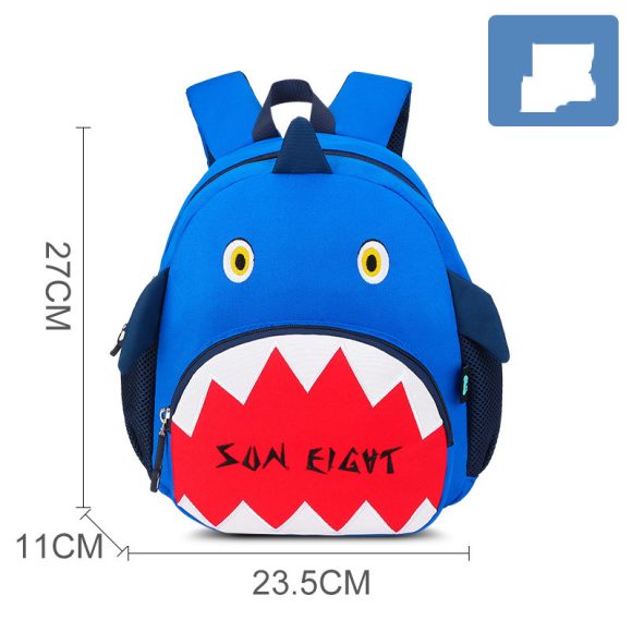 Cute Cartoon Shoulders Baby Lightweight Backpack Elementary School Schoolbag - Image 6