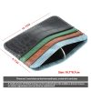 Ultra-thin Double-sided Large Capacity Leather Card Bag - Image 3
