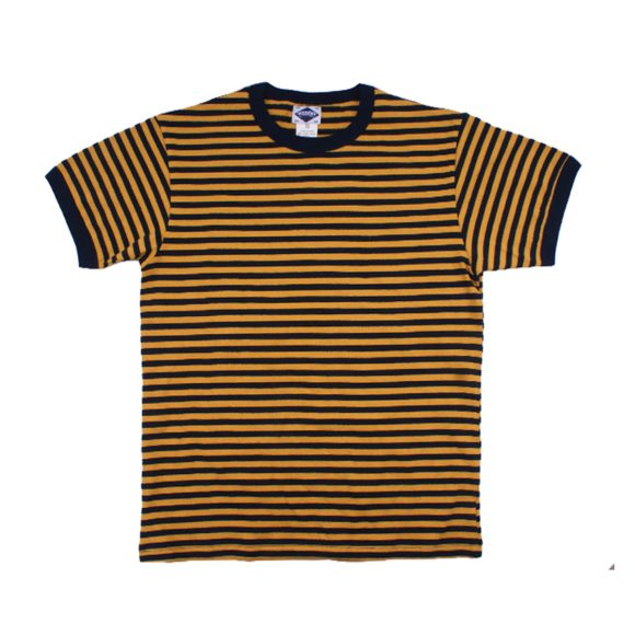 Round Neck Striped Men's Short-sleeved T-shirt - Image 2