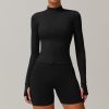 Zipper Tight Running Top Breathable - Image 4