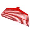 Gardening agricultural plastic rake