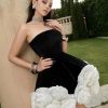 Top Short Skirt Three-dimensional Flower Pettiskirt French Cross-border Dress - Image 5